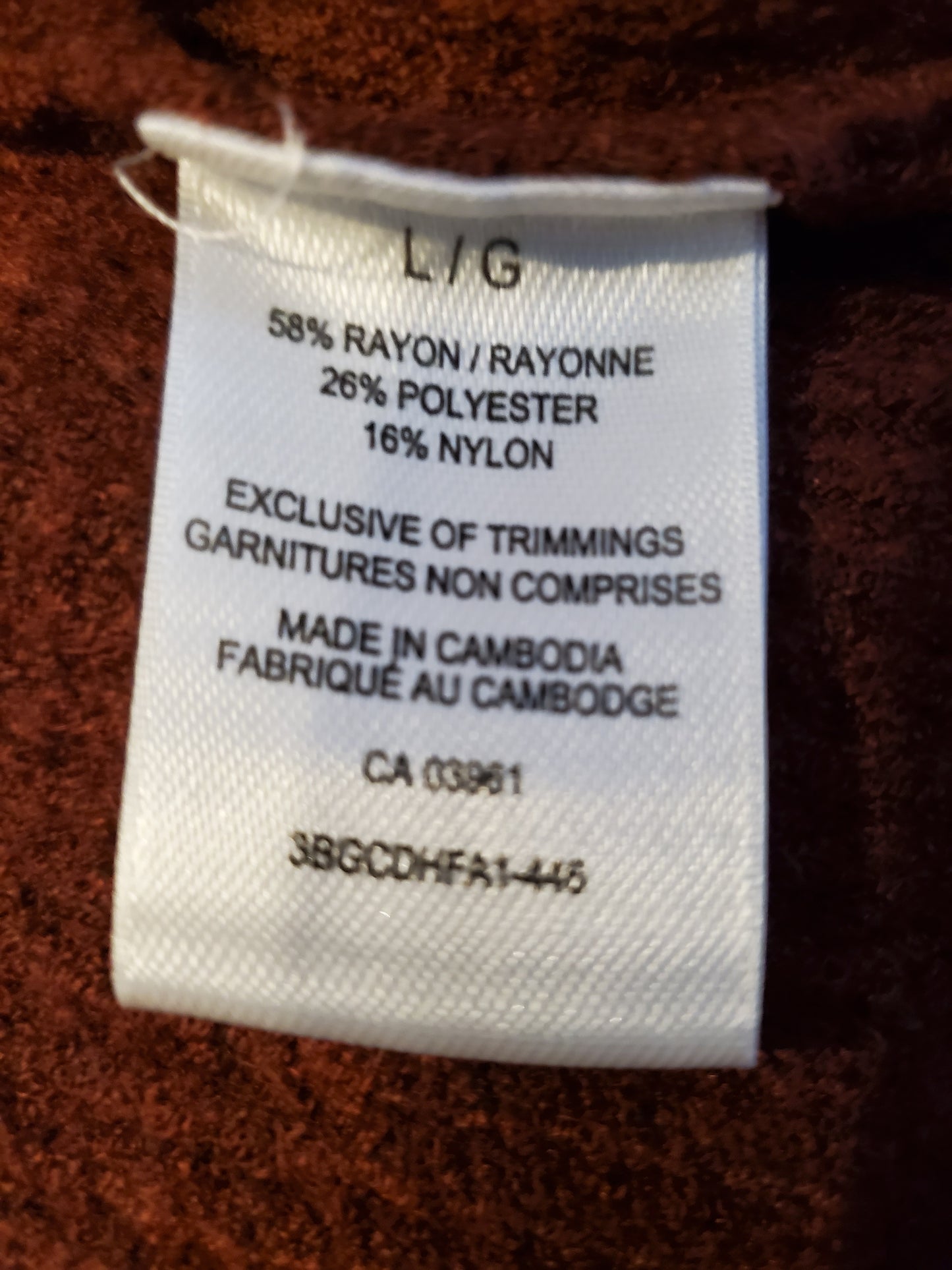 Denver Hayes Cozy Waffle Fitted Open Cardigan Preloved