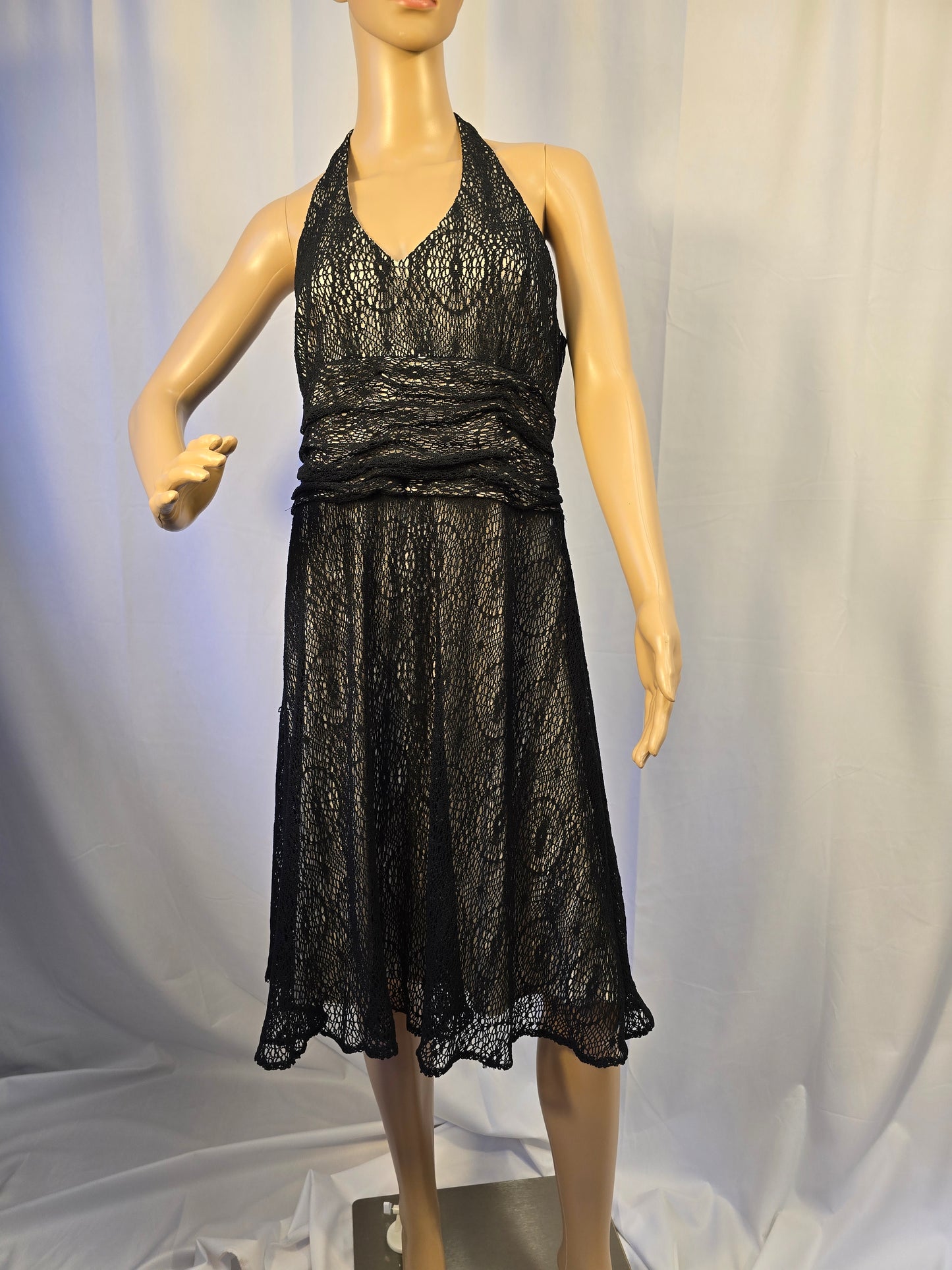 Nine West Halter Dress Size 12 Preloved