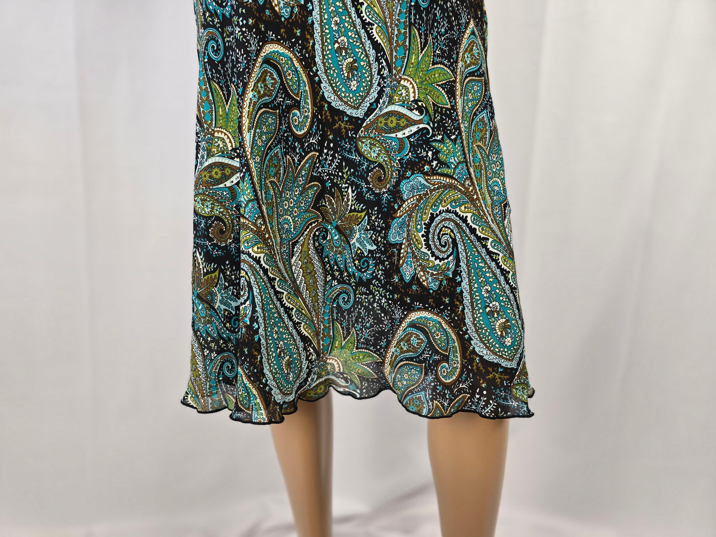 Jessica Paisley Dress Size 10 Preloved