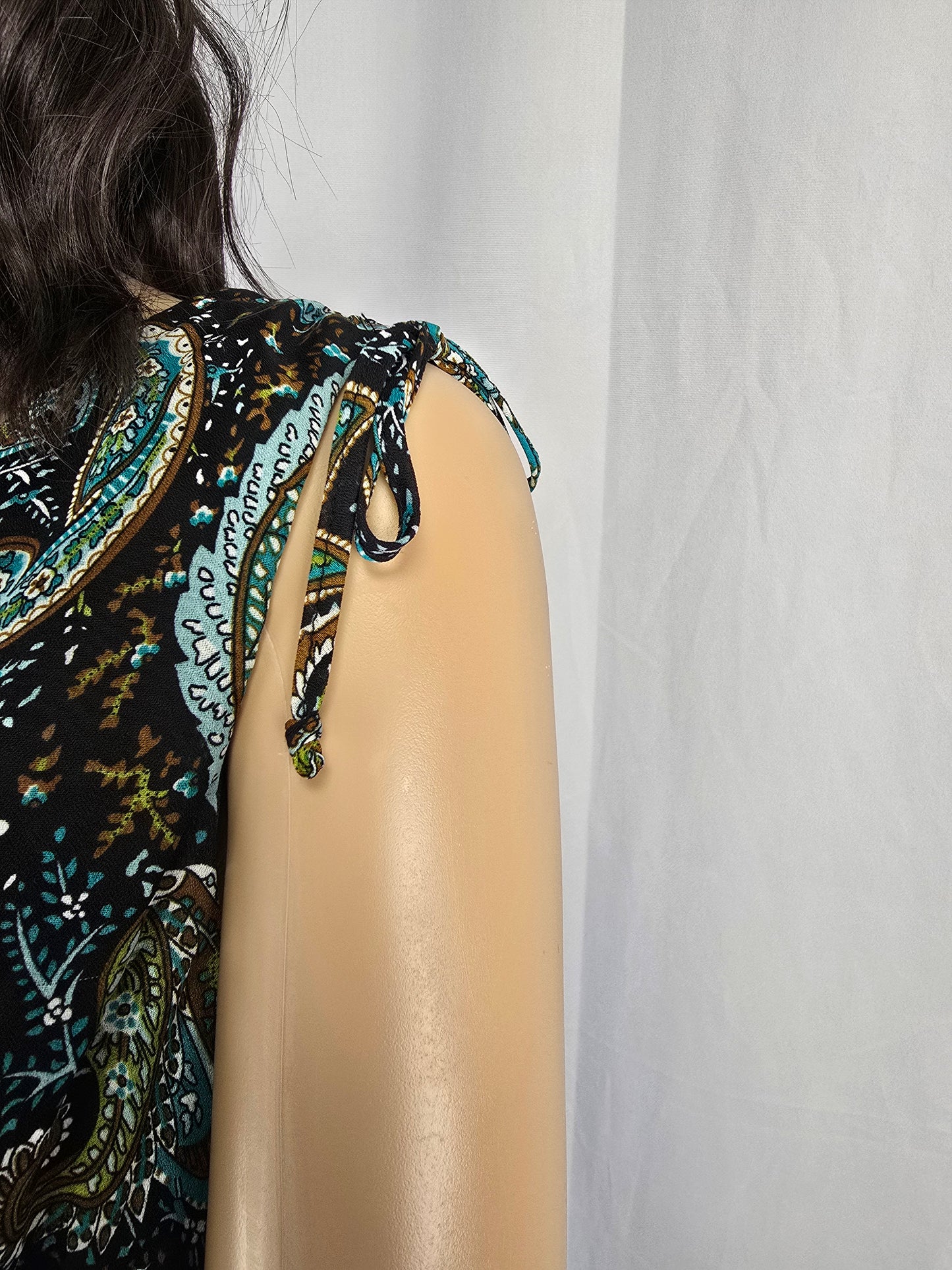 Jessica Paisley Dress Size 10 Preloved