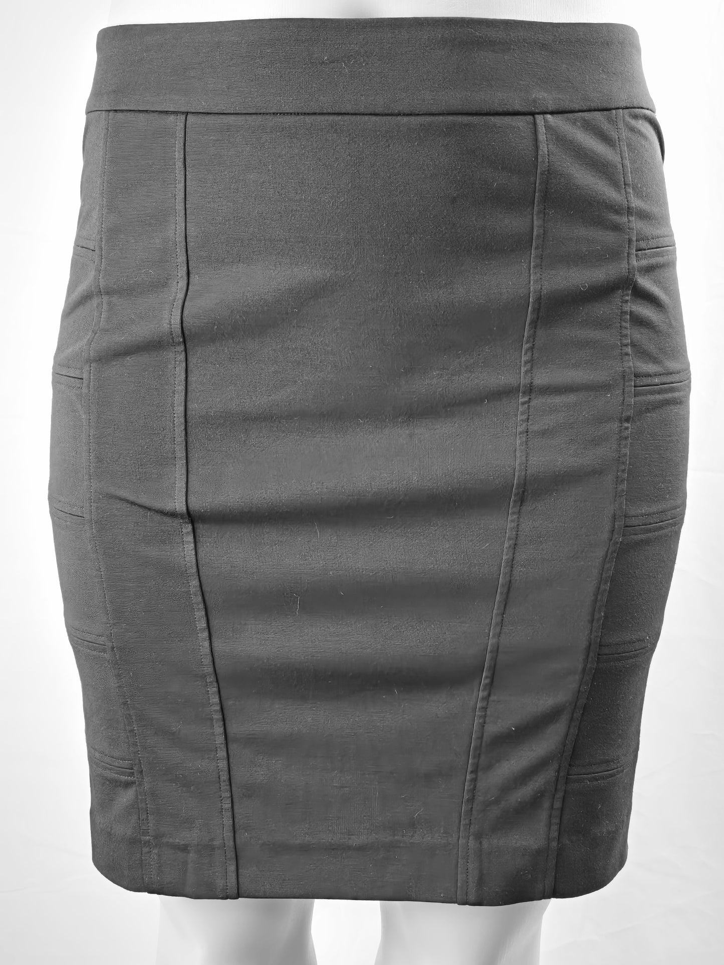 Ricki's Black Pencil Skirt Size 14 Preloved