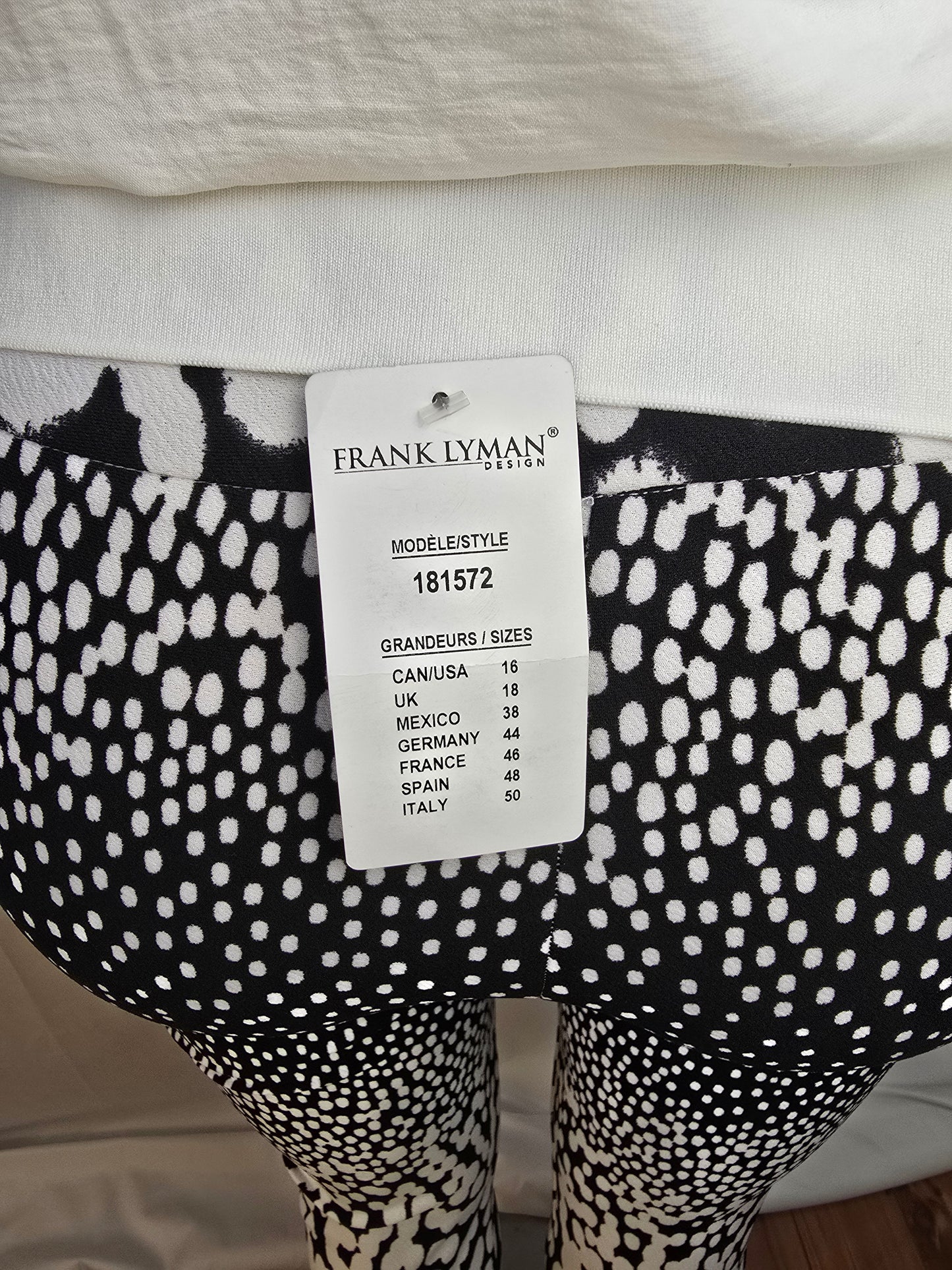 Frank Lyman Design Pants Size 16 New With Tags