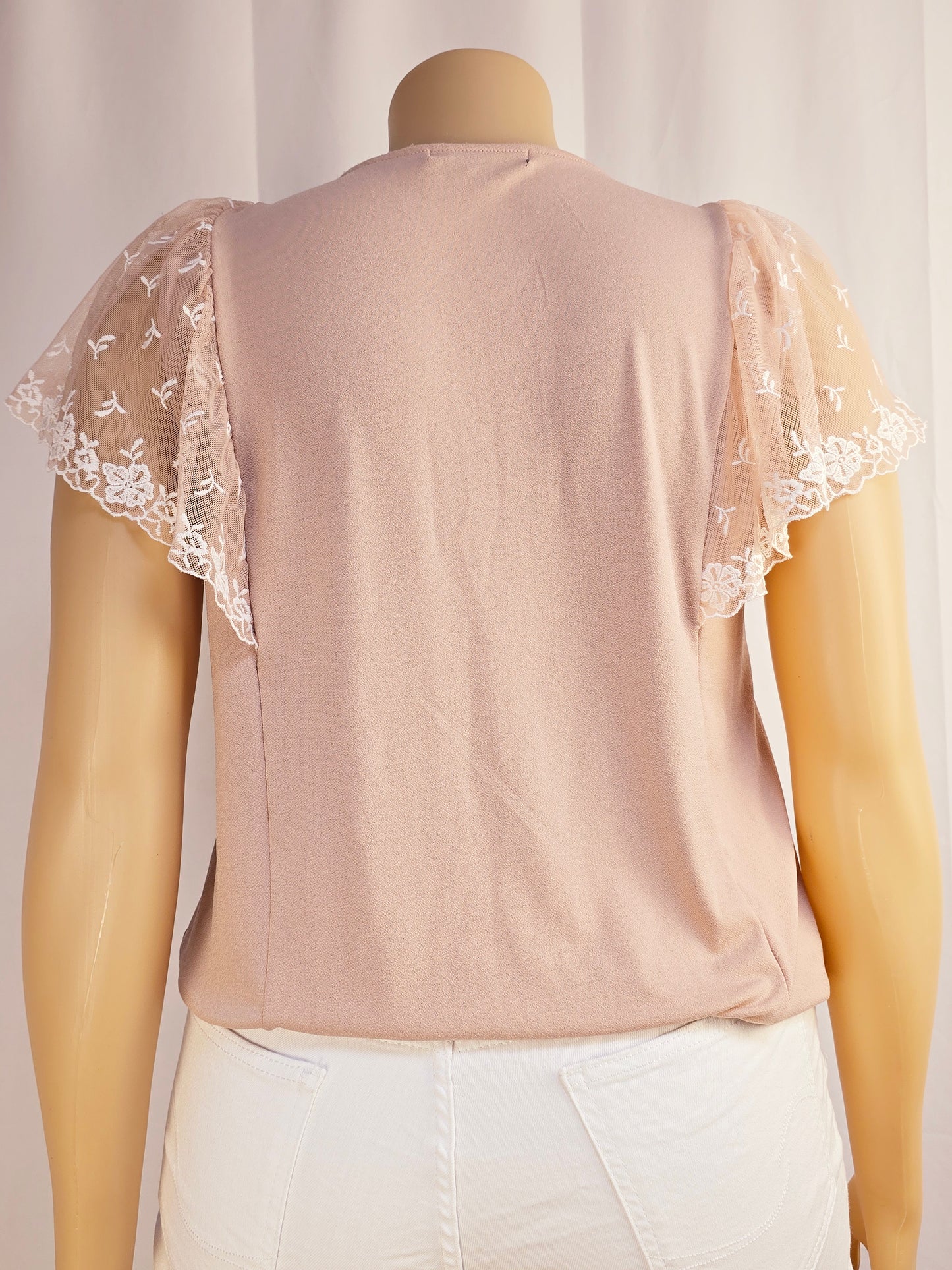 Adrienne Vittadini Blush Top XL Preloved