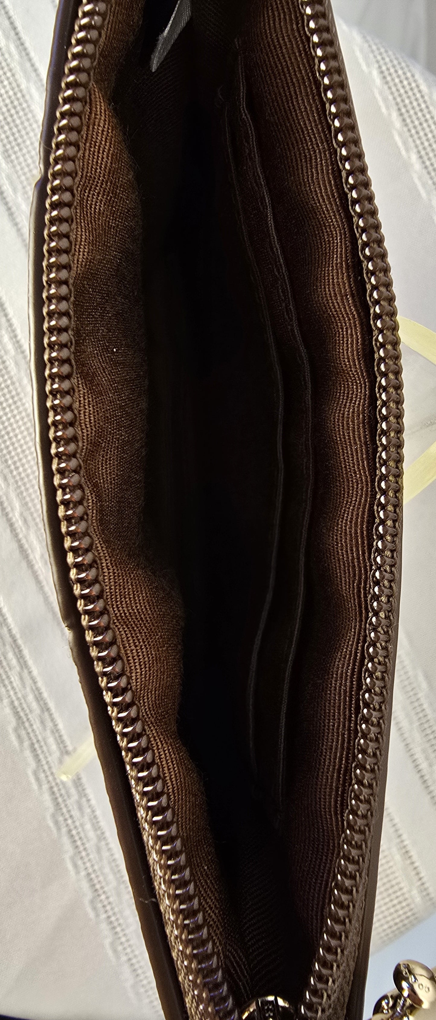 Coach Wallet with Strap Brown / Tan Preloved