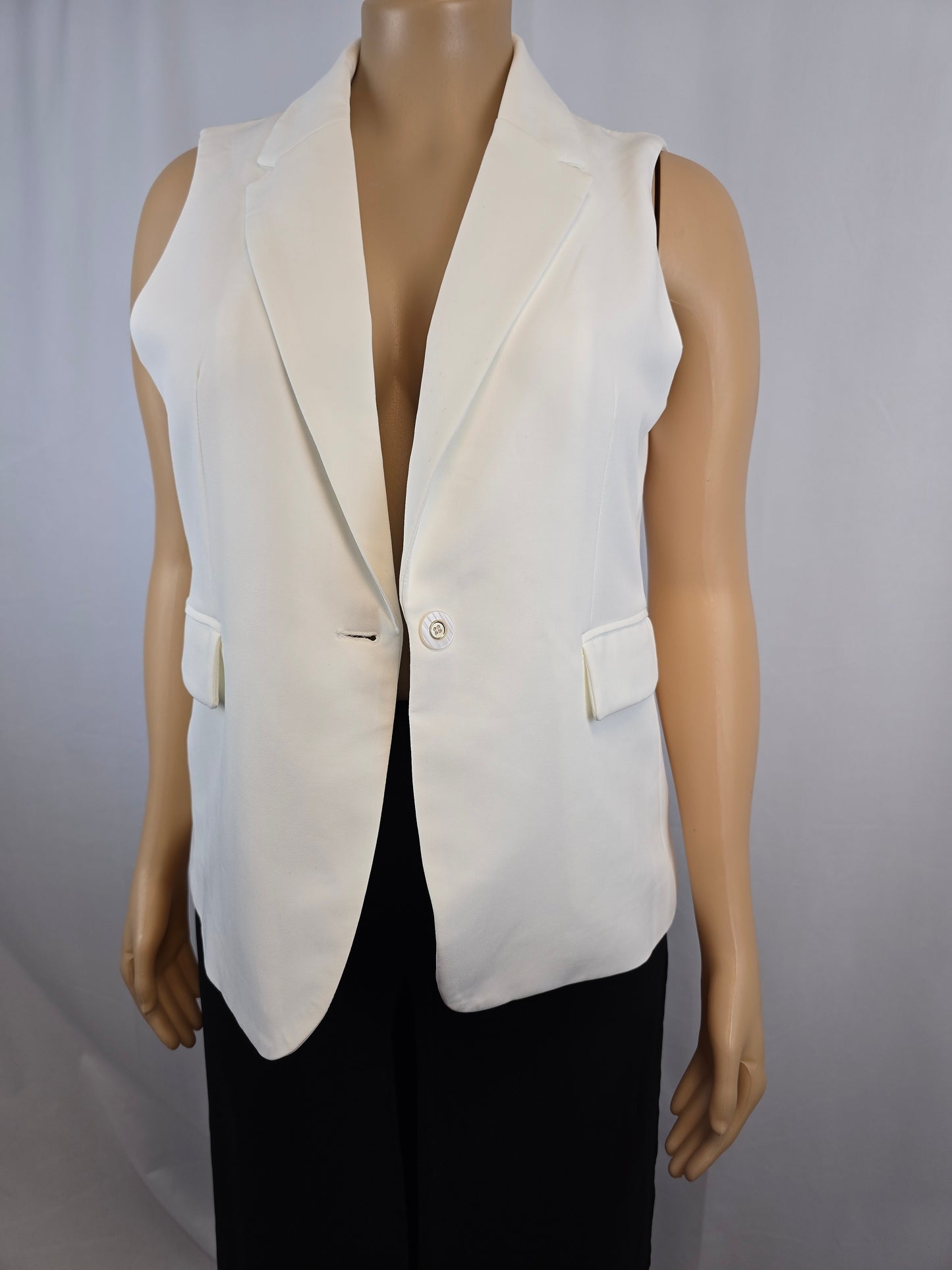 Joie White Vest XL New With Tags