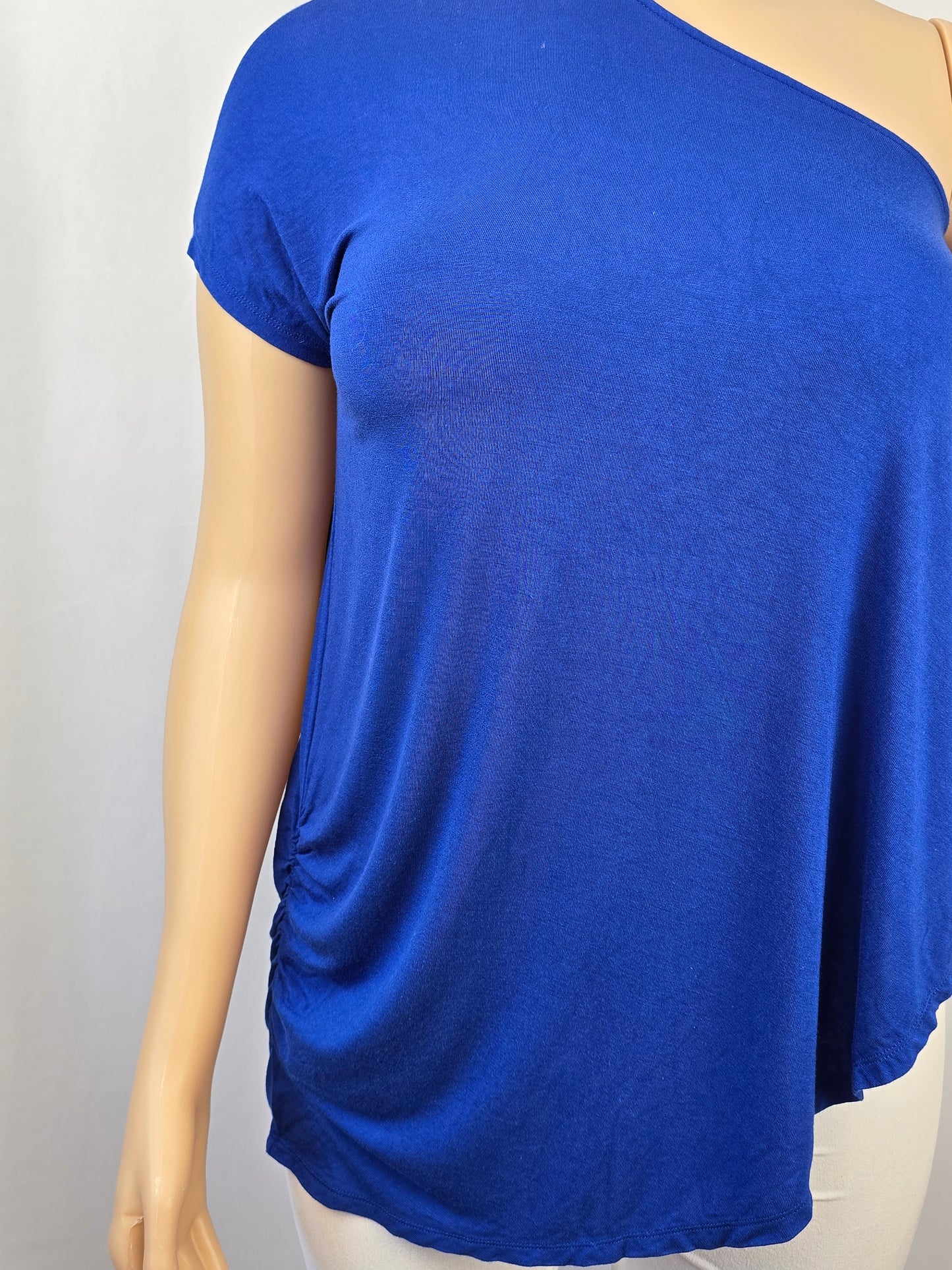 LNBF Lifestyle Collection Royal Blue XL One Shoulder Top Preloved