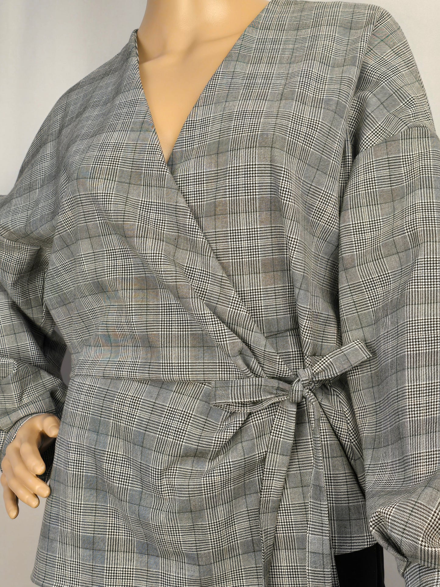 Zara Woman Plaid Blazer Large Preloved