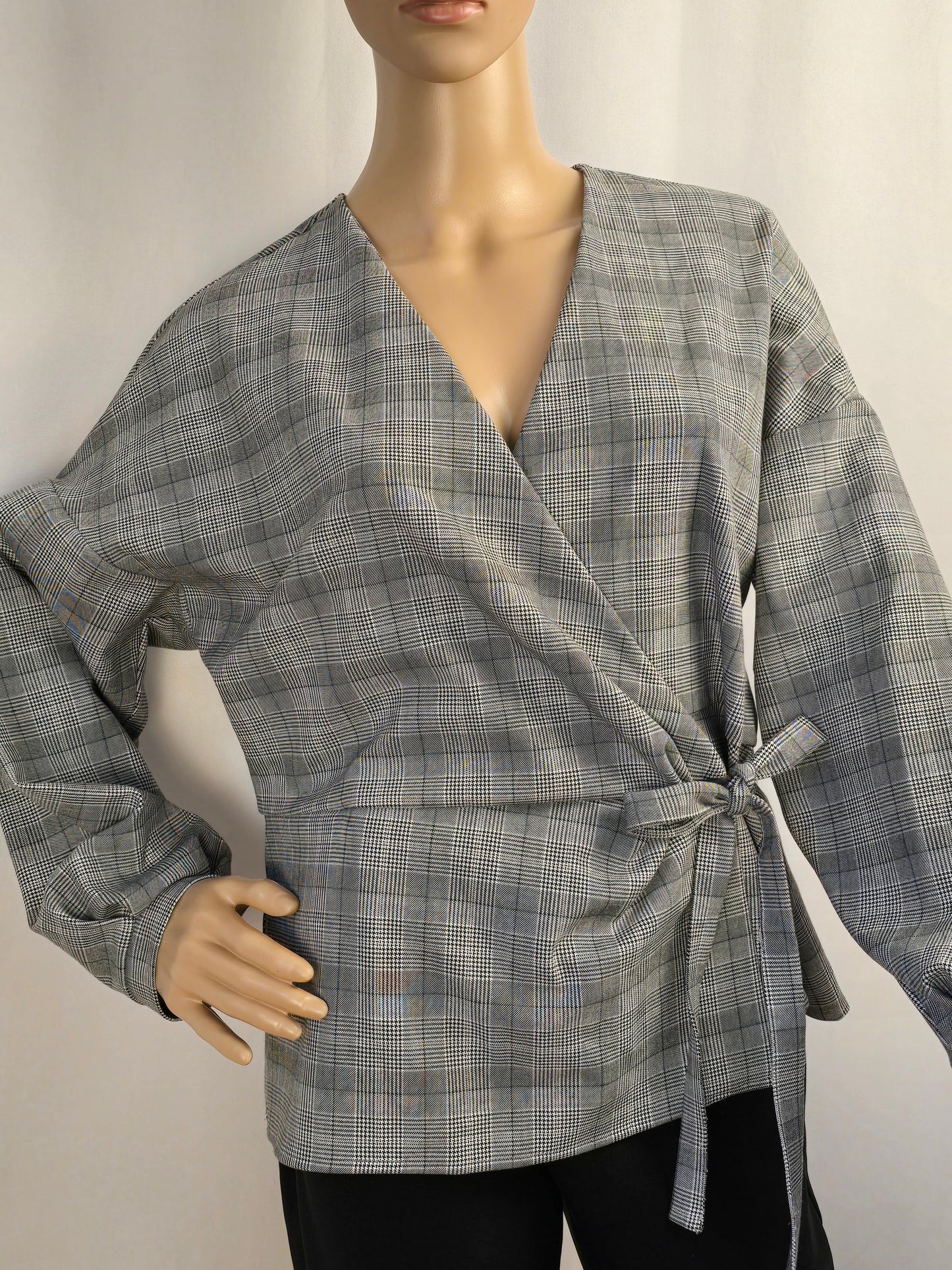 Zara Woman Plaid Blazer Large Preloved