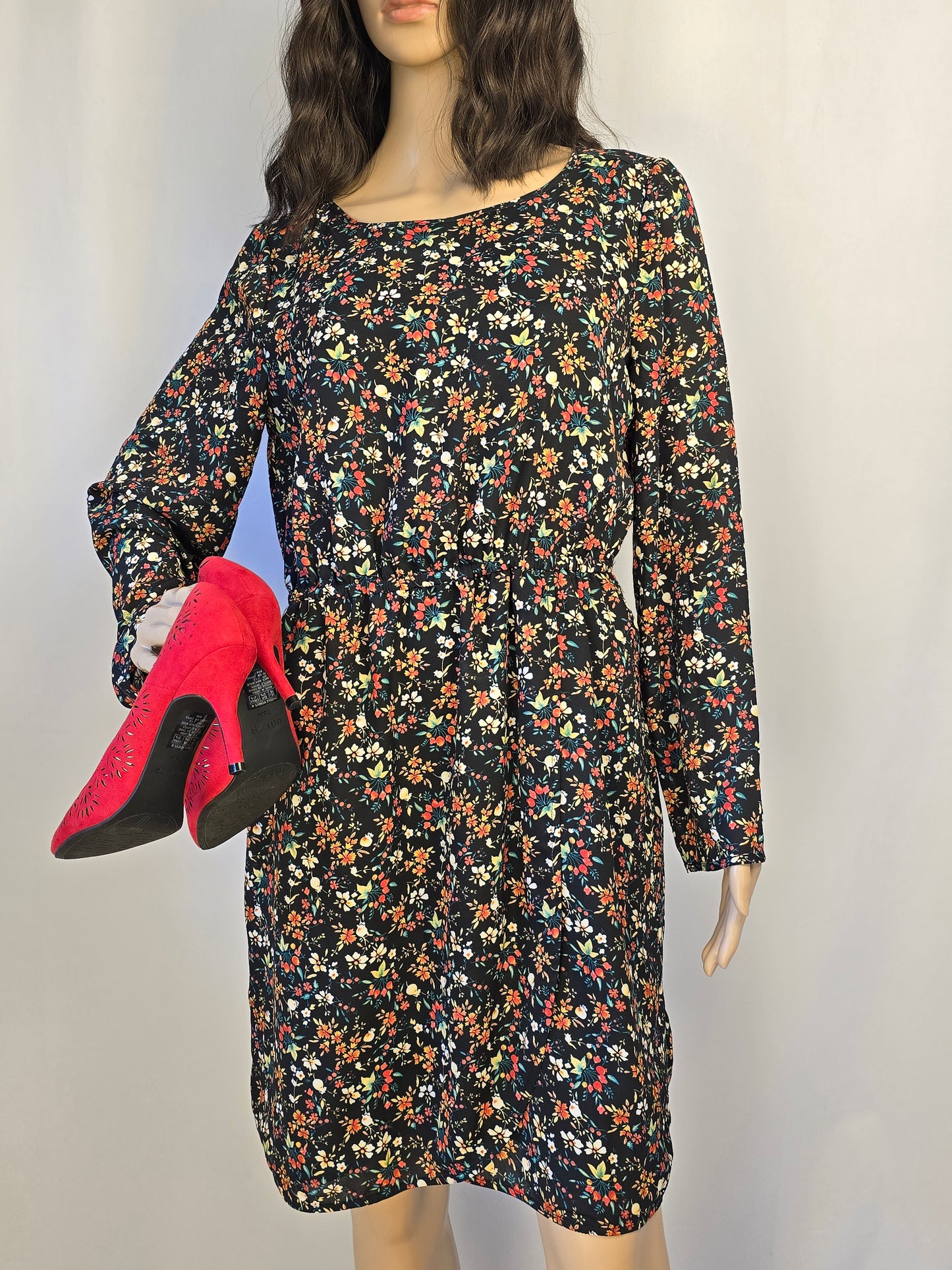 J. Crew Mercantile Floral Print Dress Size 8 Preloved