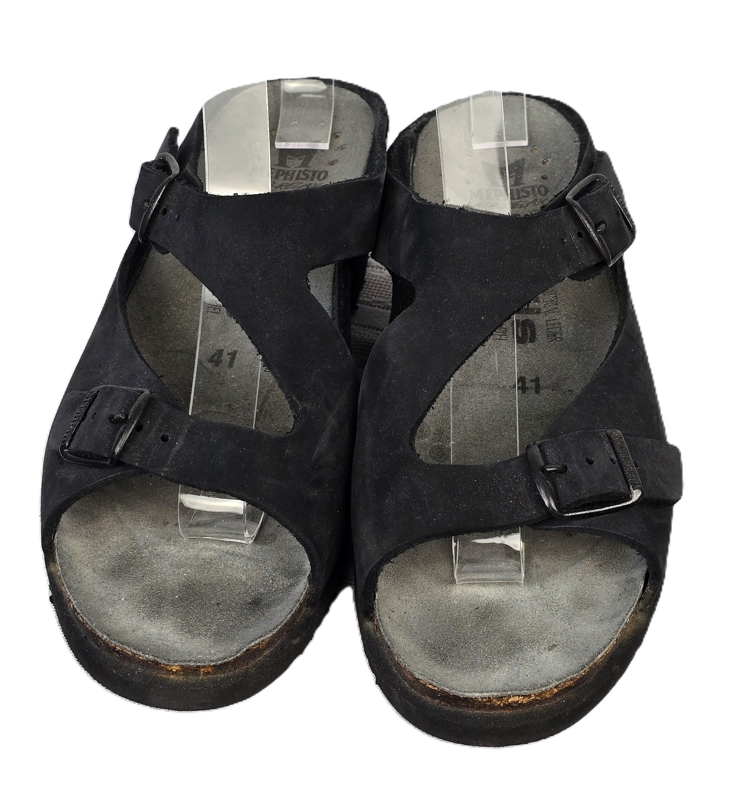 Mephisto Mobils Leather Sandals Size 41 Preloved