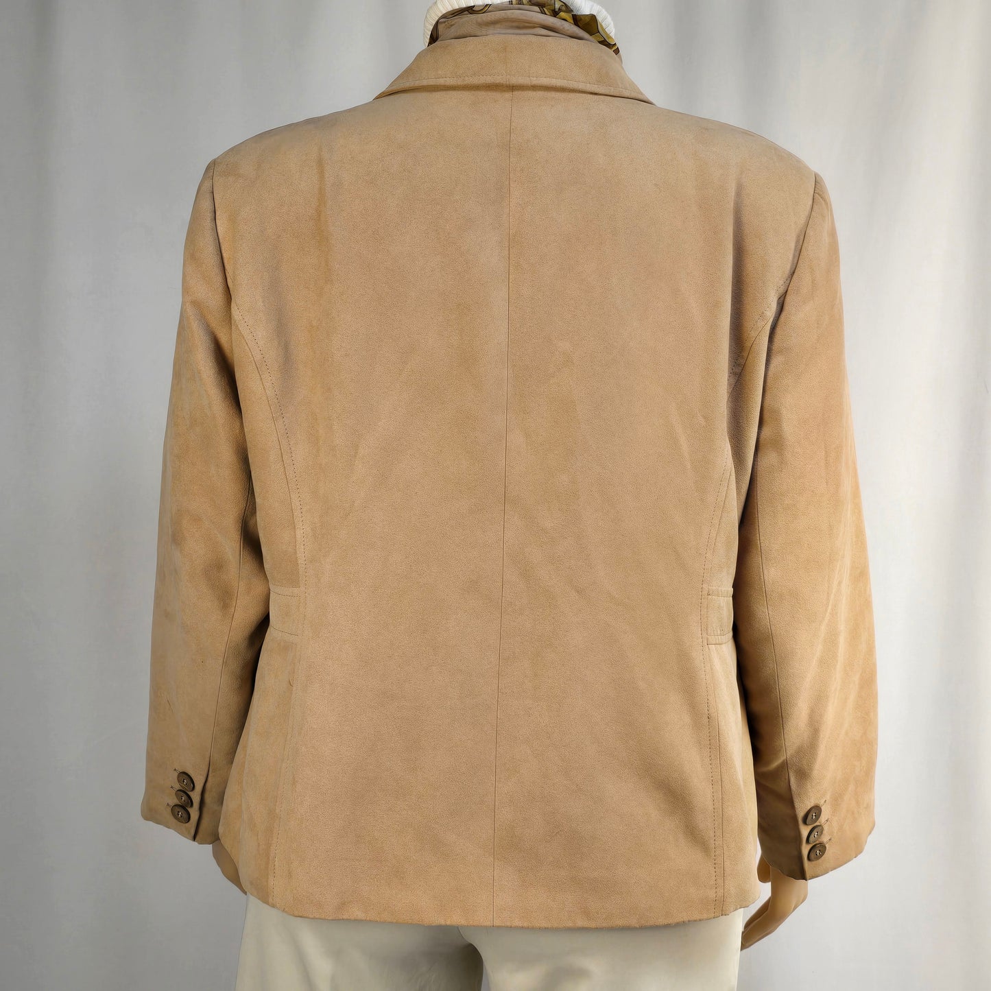 Laura Faux Suede Size 18 Jacket Preloved