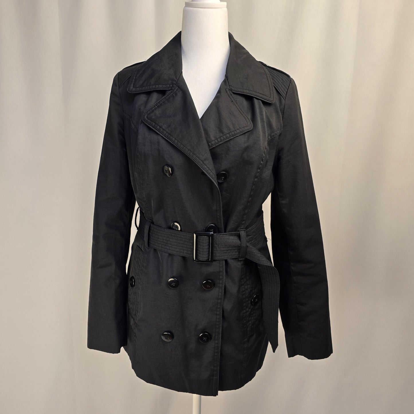 Reitmans Black Fall Spring Jacket Size 9 Preloved