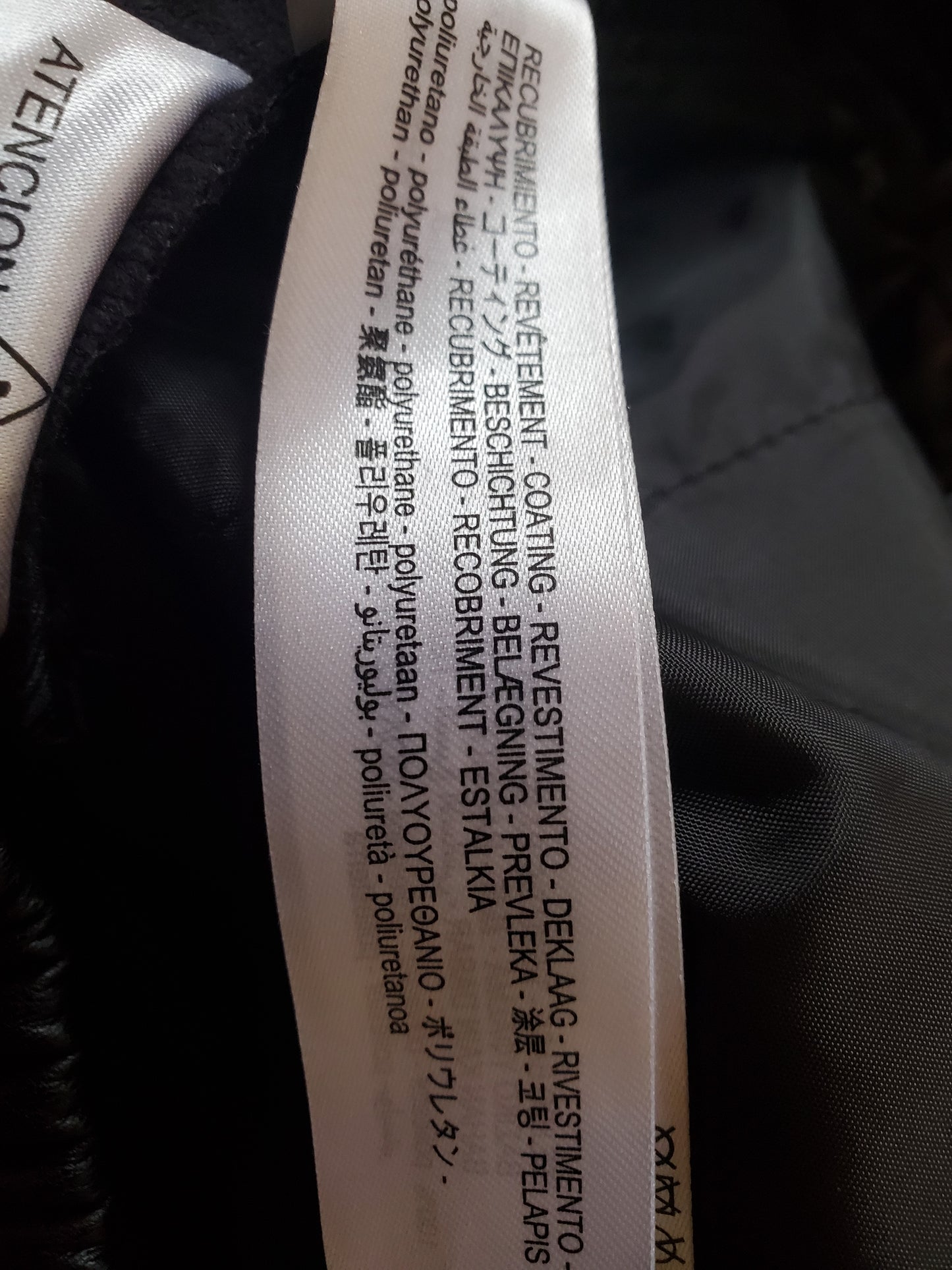 Zara Faux Leather Joggers Large Preloved