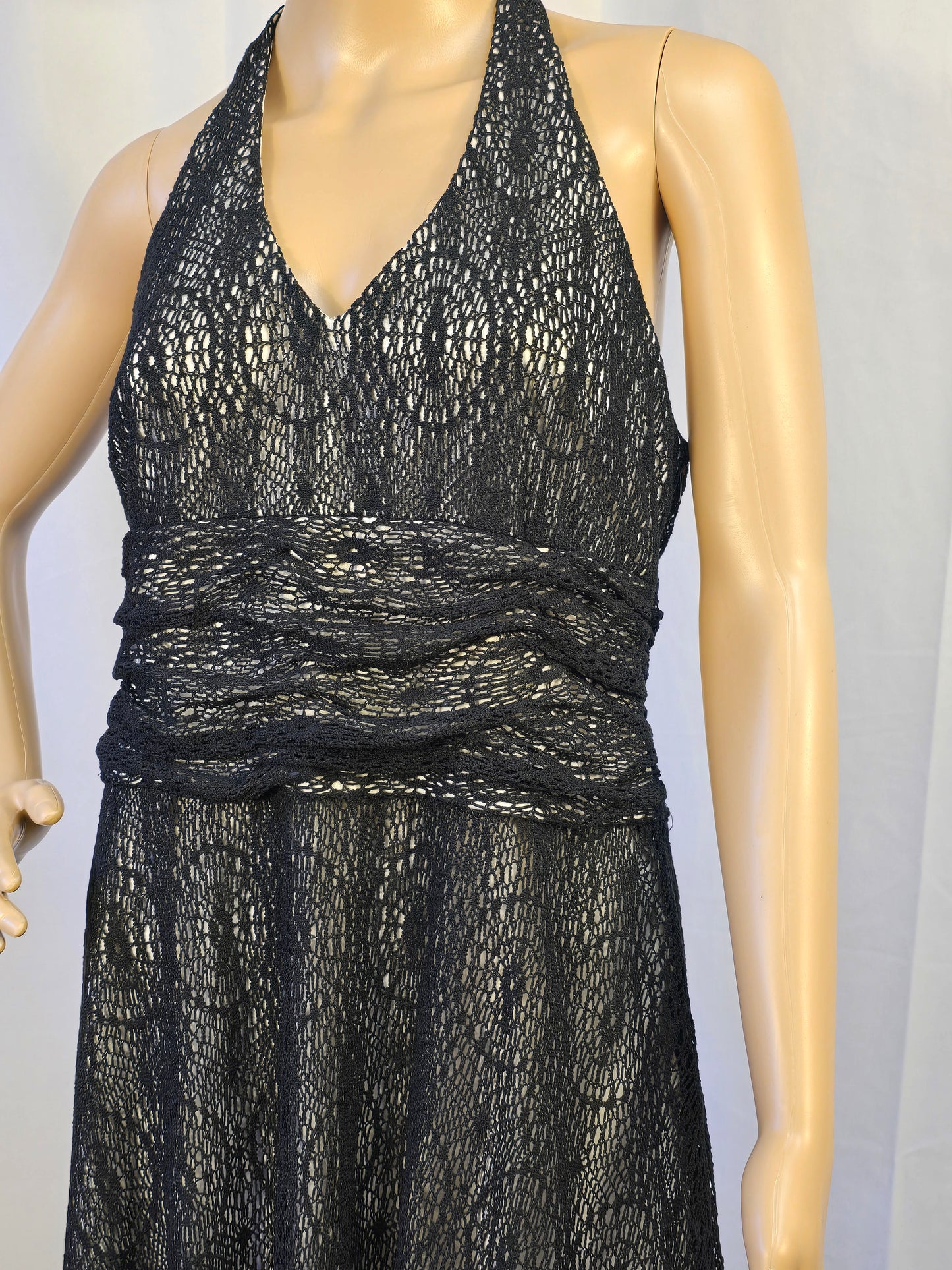 Nine West Halter Dress Size 12 Preloved