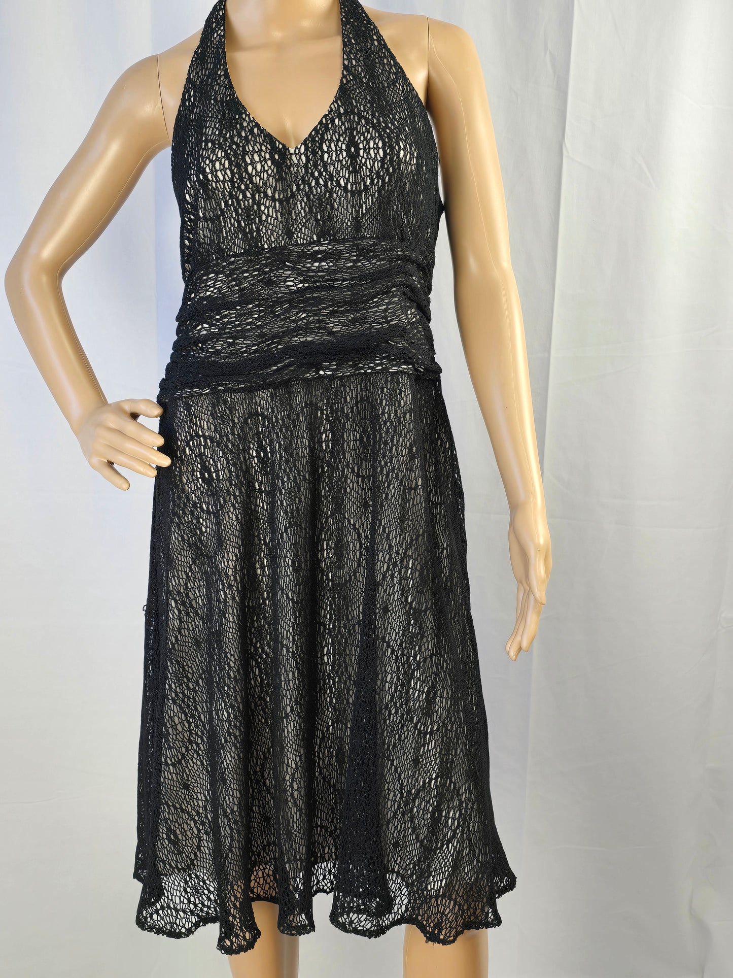 Nine West Halter Dress Size 12 Preloved