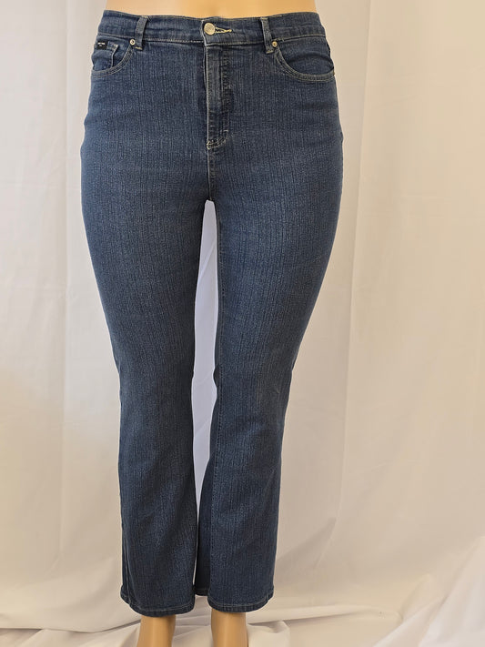 Simon Chang Denim Jeans Size 16 Preloved