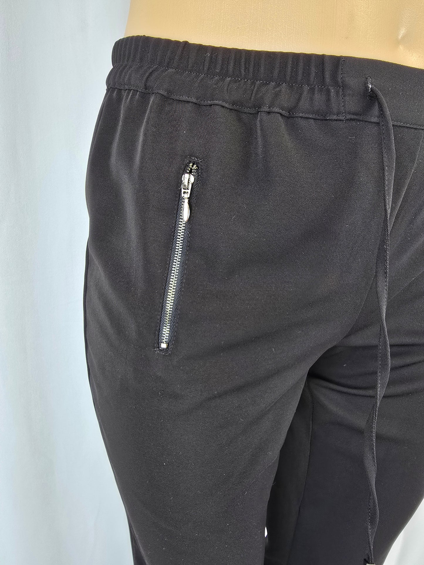 Reitmans Black Joggers Dress Pant Size 13 Preloved