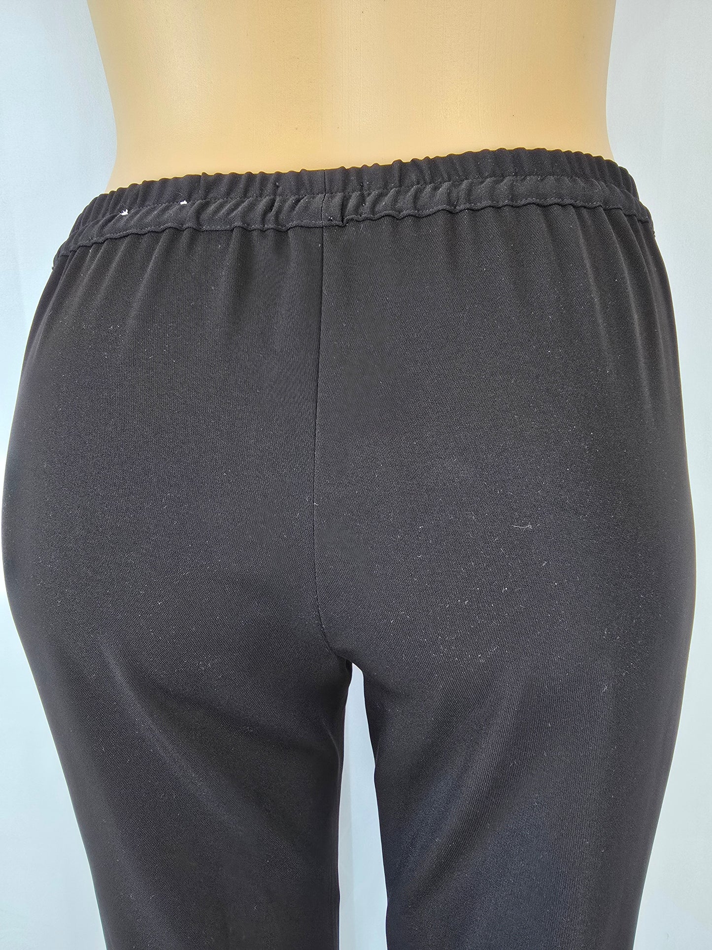 Reitmans Black Joggers Dress Pant Size 13 Preloved