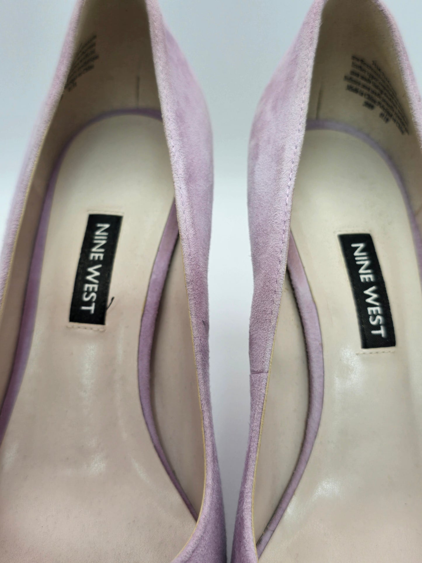 Nine West Light Violet Pumps 3" Heel Preloved Size 7.5