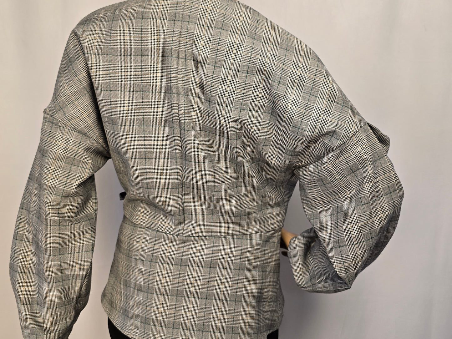 Zara Woman Plaid Blazer Large Preloved