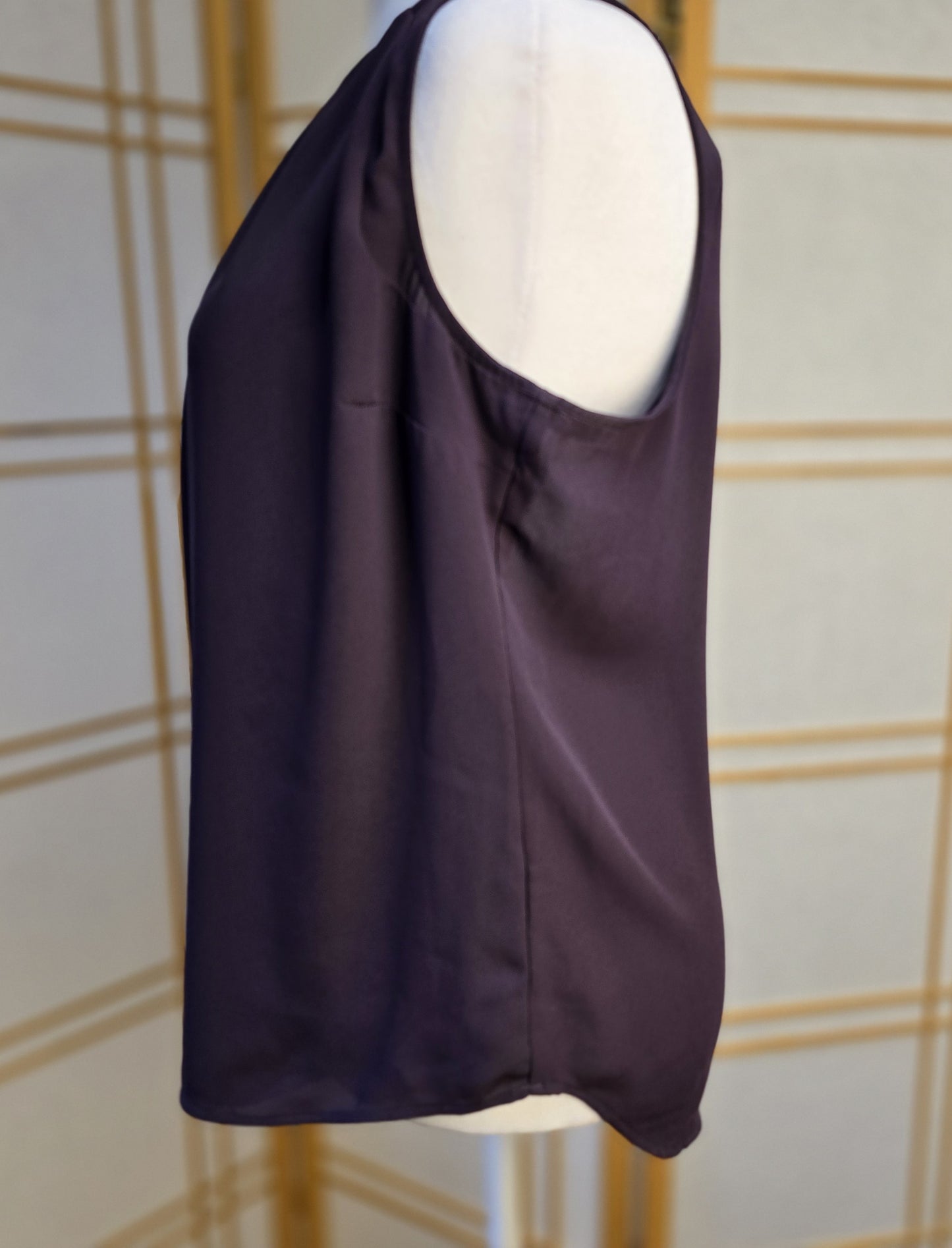 Reitmans Sleeveless Plum Tank Large Preloved