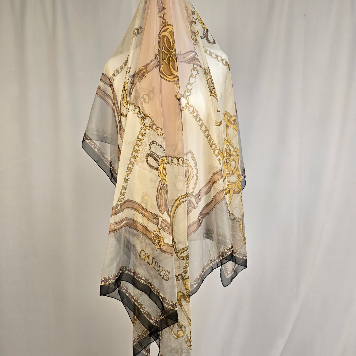 A Guess Scarf Made in Italy Preloved