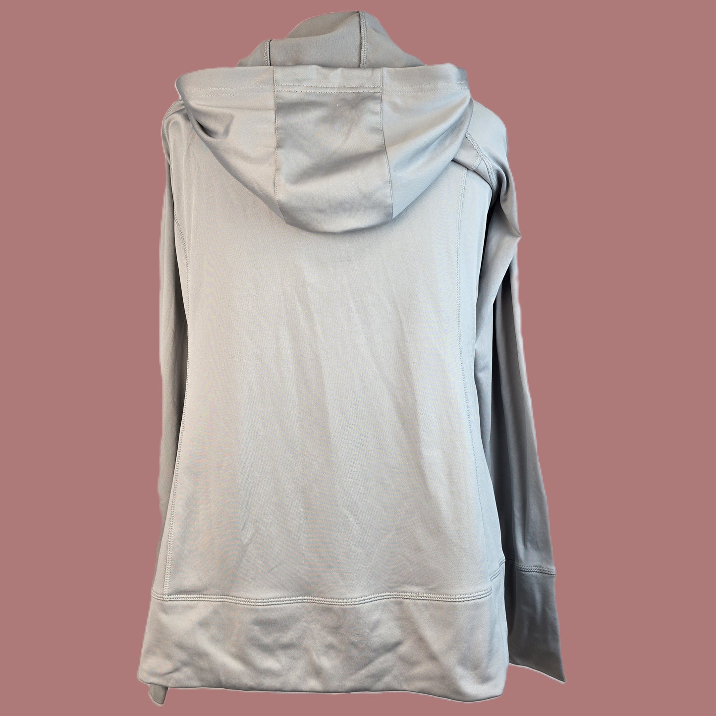 Columbia Grey Full Zip Hoodie Large Preloved