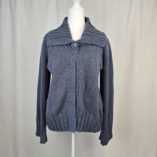 Classic Elements Blue Sweater Large Preloved