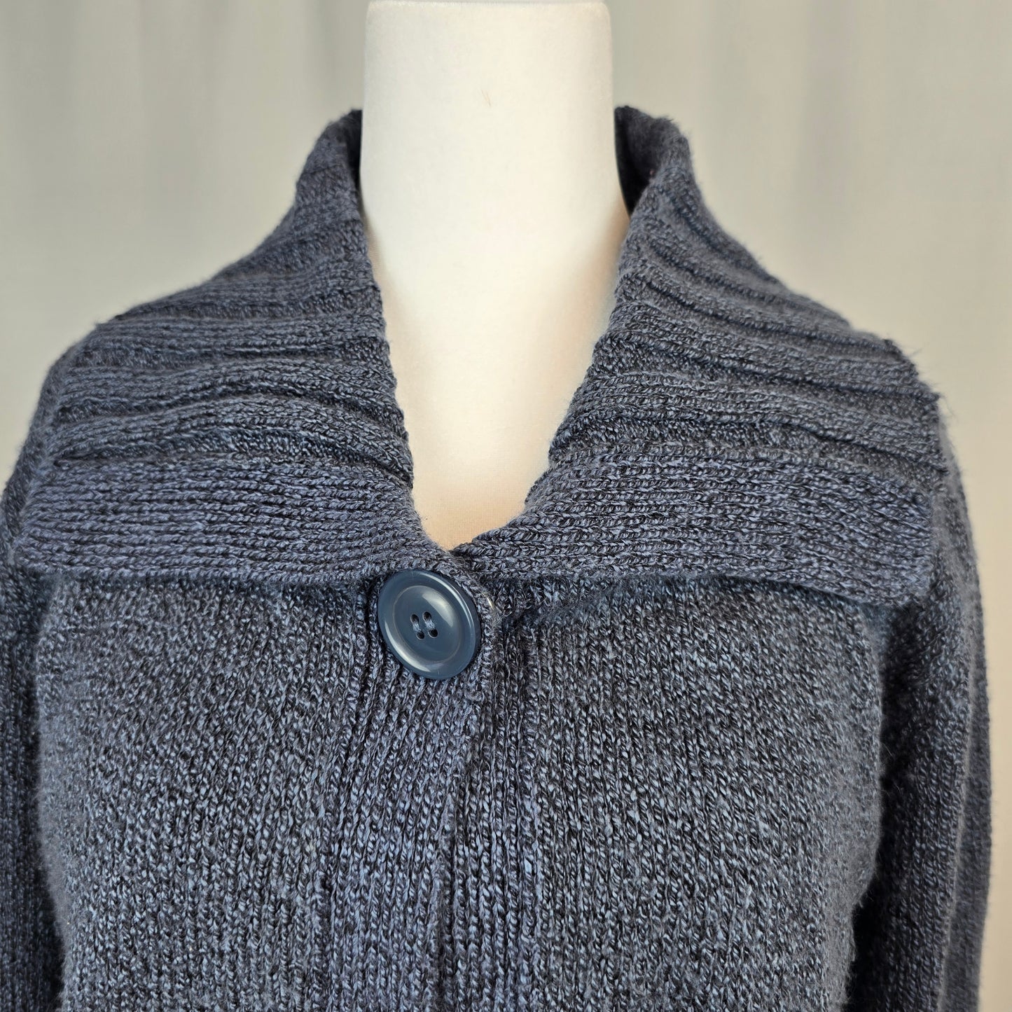 Classic Elements Blue Sweater Large Preloved