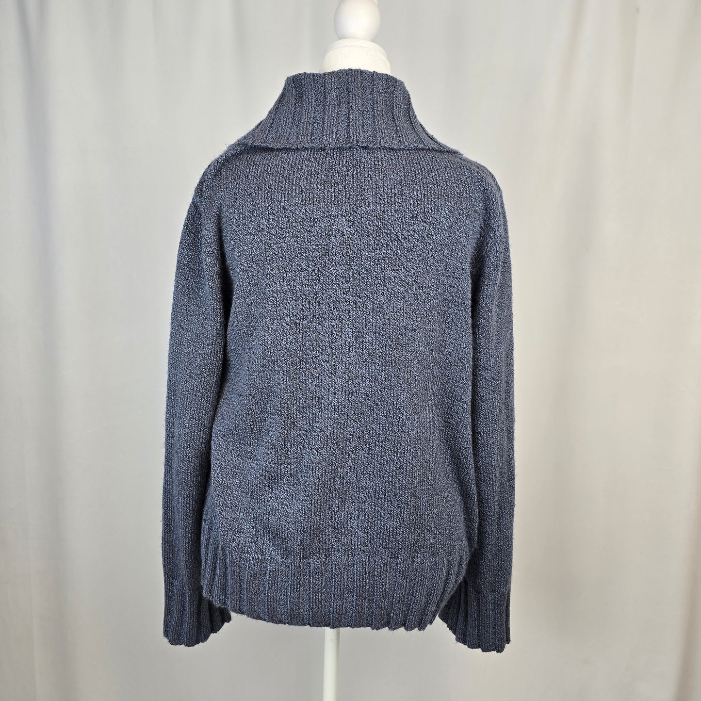 Classic Elements Blue Sweater Large Preloved