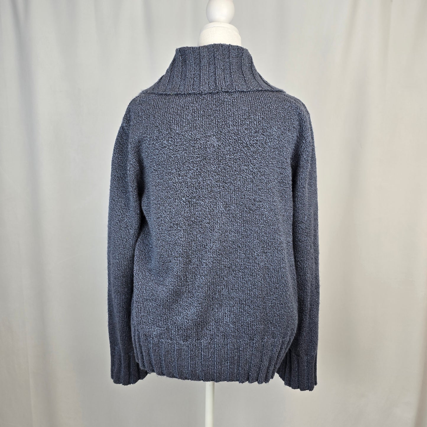 Classic Elements Blue Sweater Large Preloved