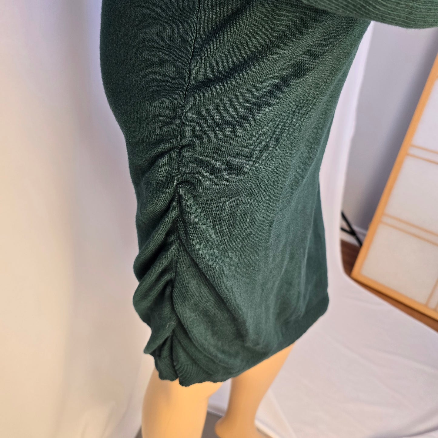 Bench Forest Green Sweater Dress Size Medium Preloved