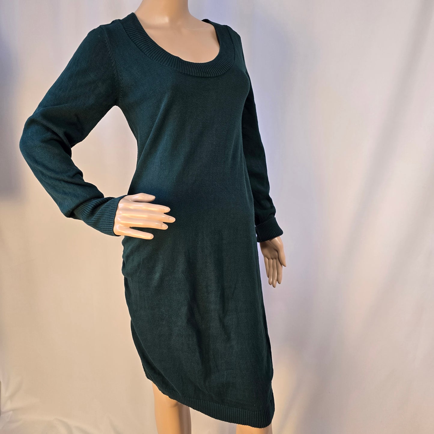 Bench Forest Green Sweater Dress Size Medium Preloved