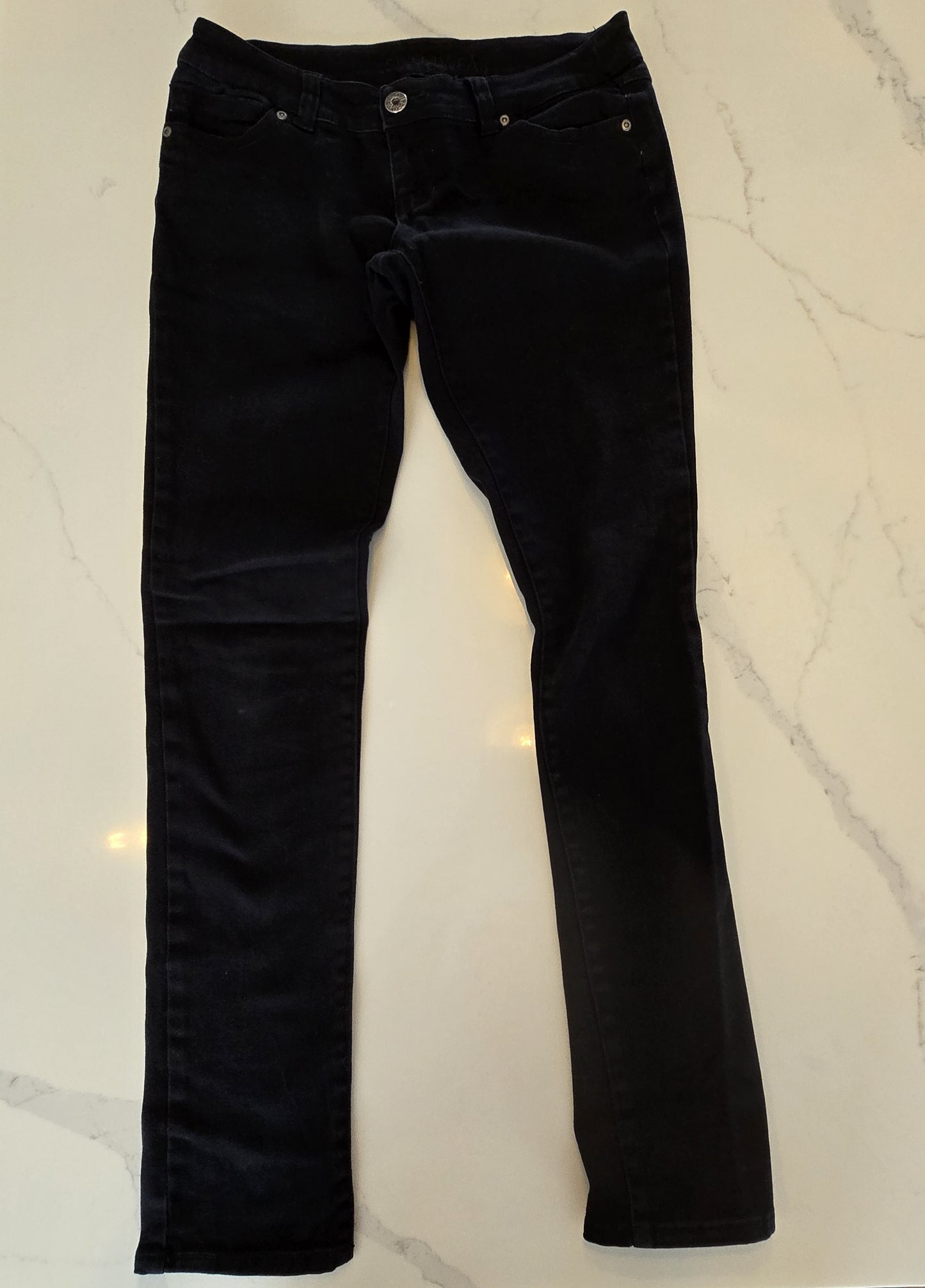 Streetwear Society Black Skinny Jean Size 7 Preloved