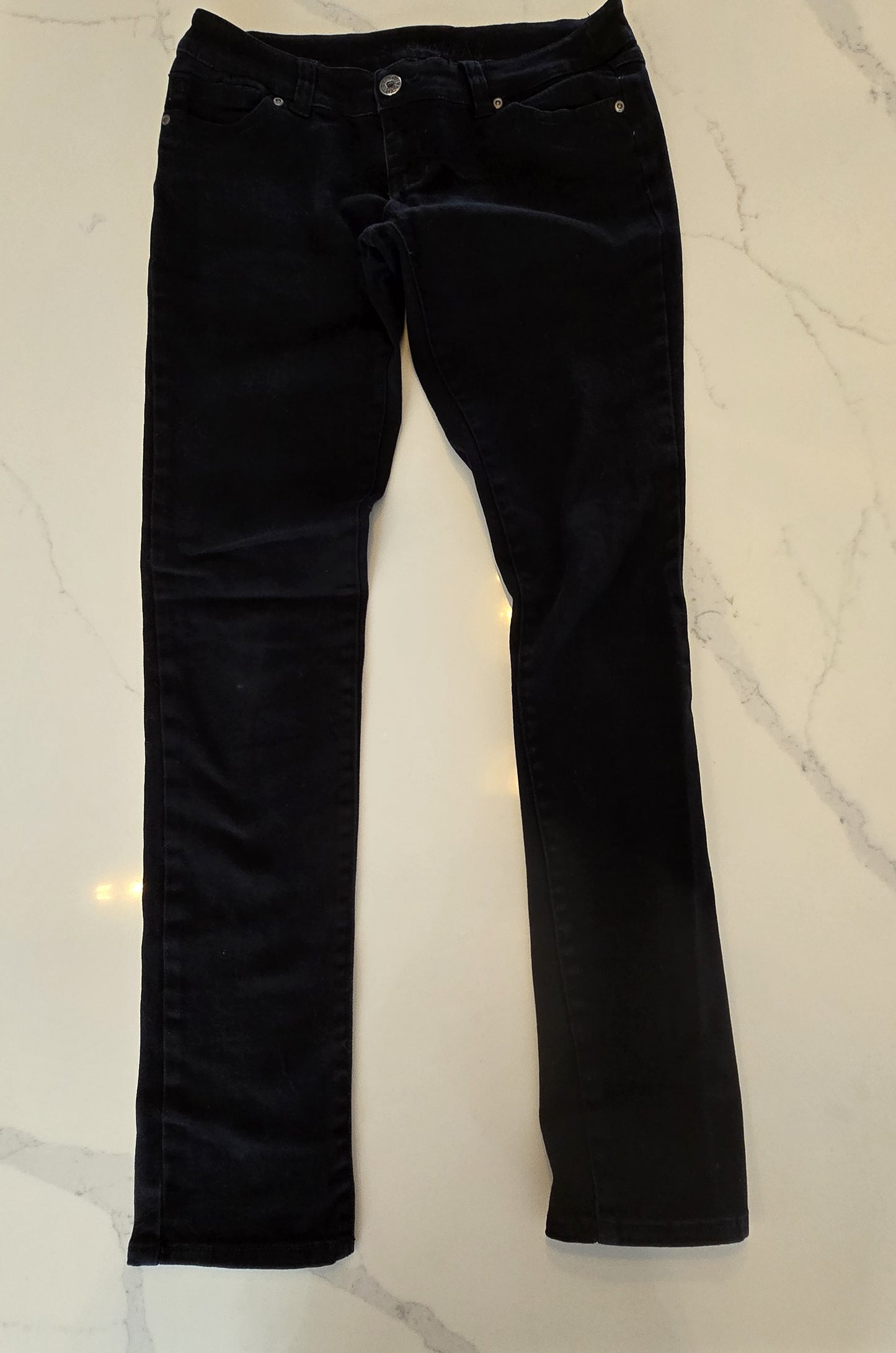 Streetwear Society Black Skinny Jean Size 7 Preloved