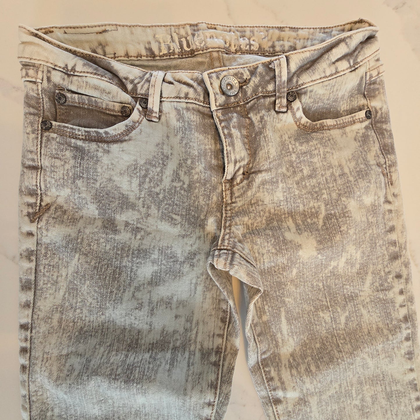 Bluenotes Vintage Acid Wash Jeans Size 27/32 Preloved