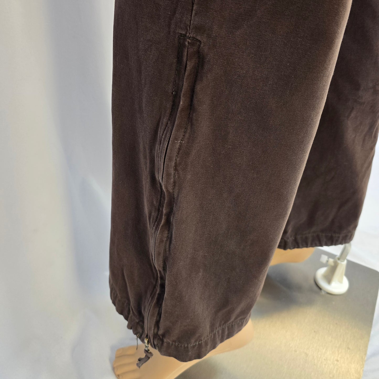 UB Jeans Brown Cargo Boot Cut Size Medium Preloved