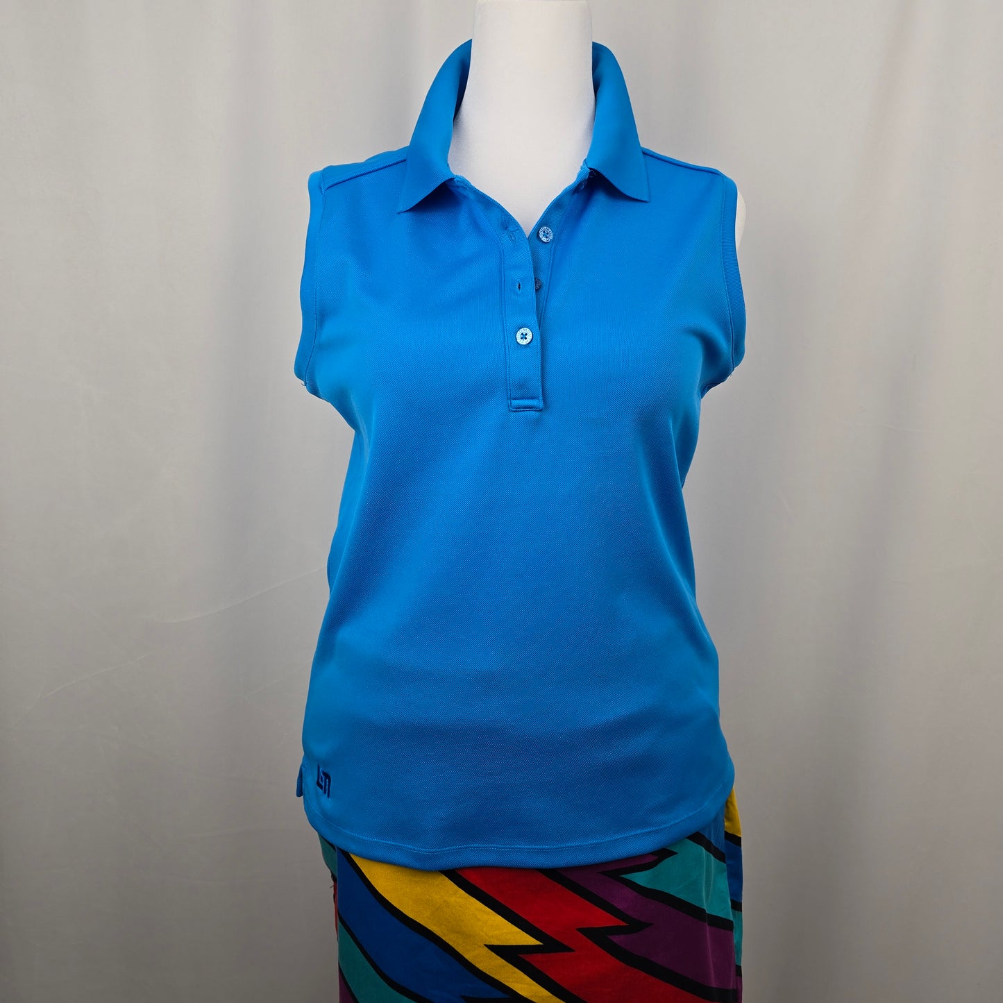 Loudmouth Blue Sleeveless Shirt Size Large Preloved