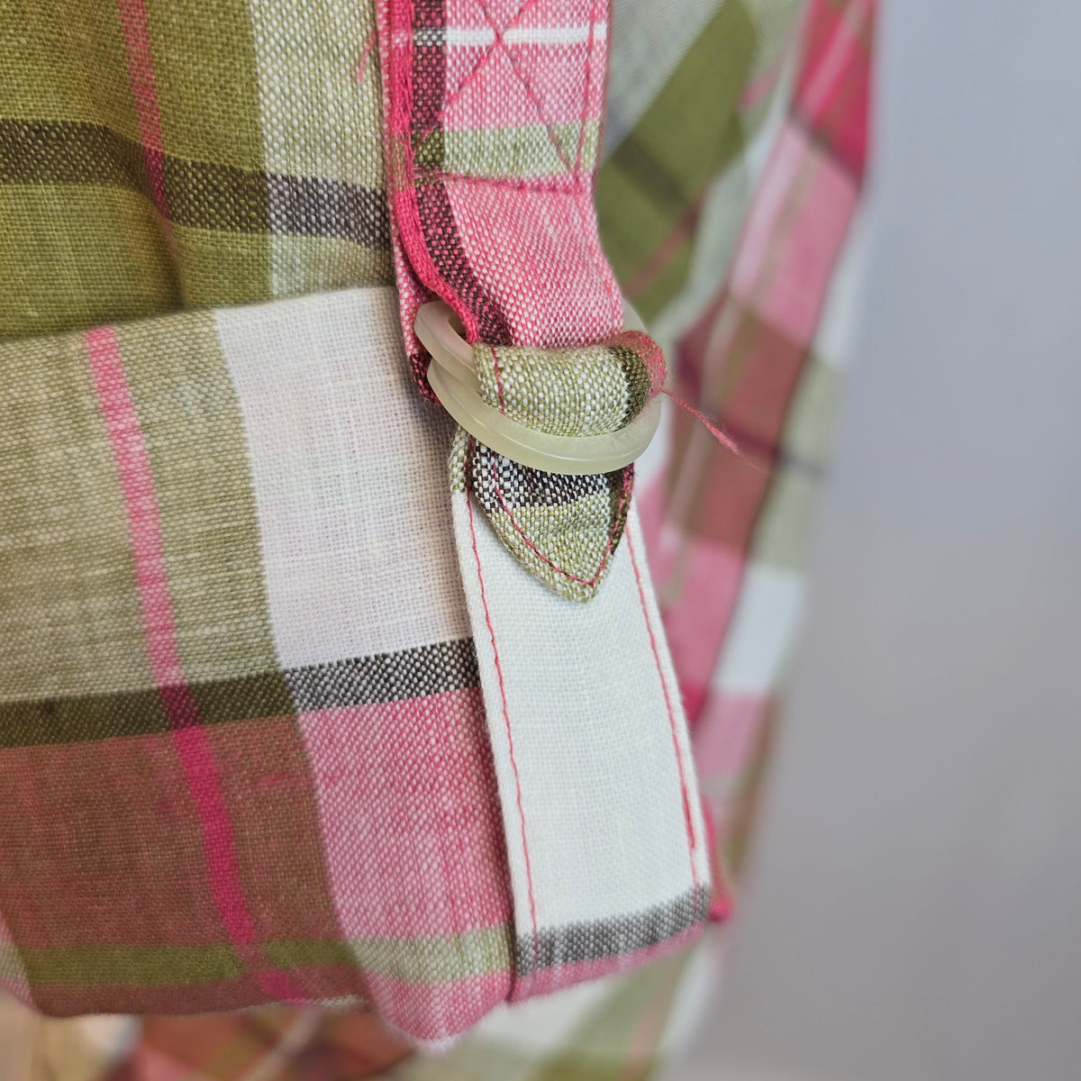 Jones New York Signature Plaid Blouse Preloved Large