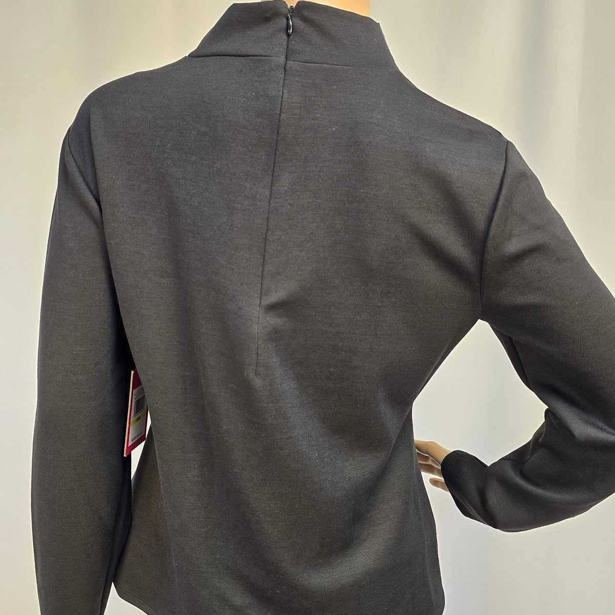 Vince Camuto Mock Neck Studded Sleeve Top – Size M New with Tags
