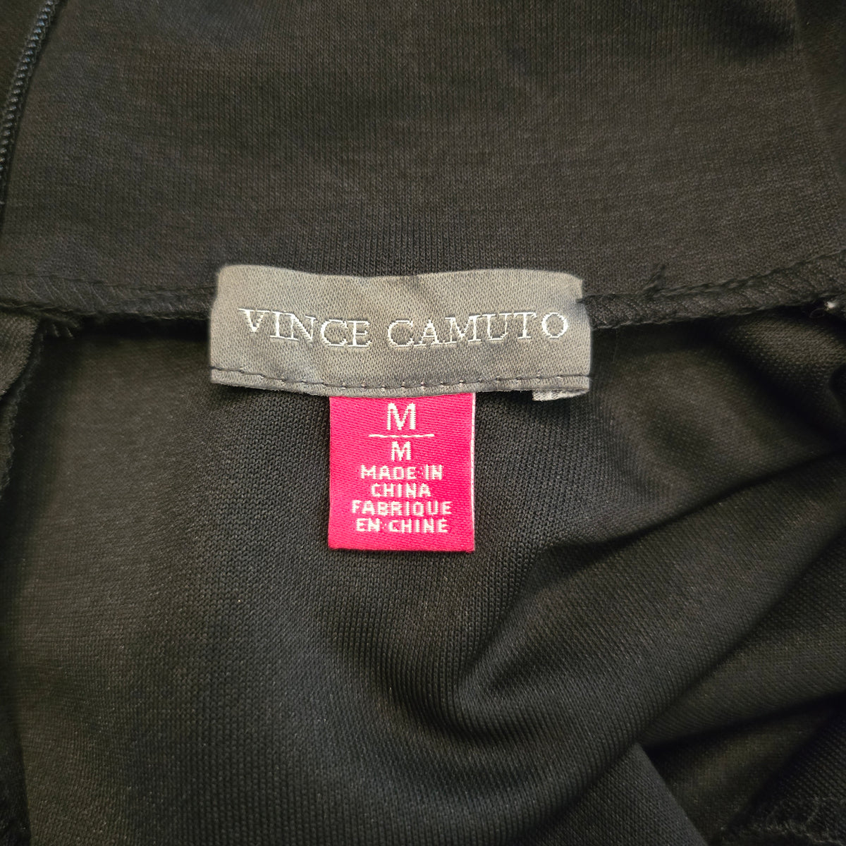 Vince Camuto Mock Neck Studded Sleeve Top – Size M New with Tags