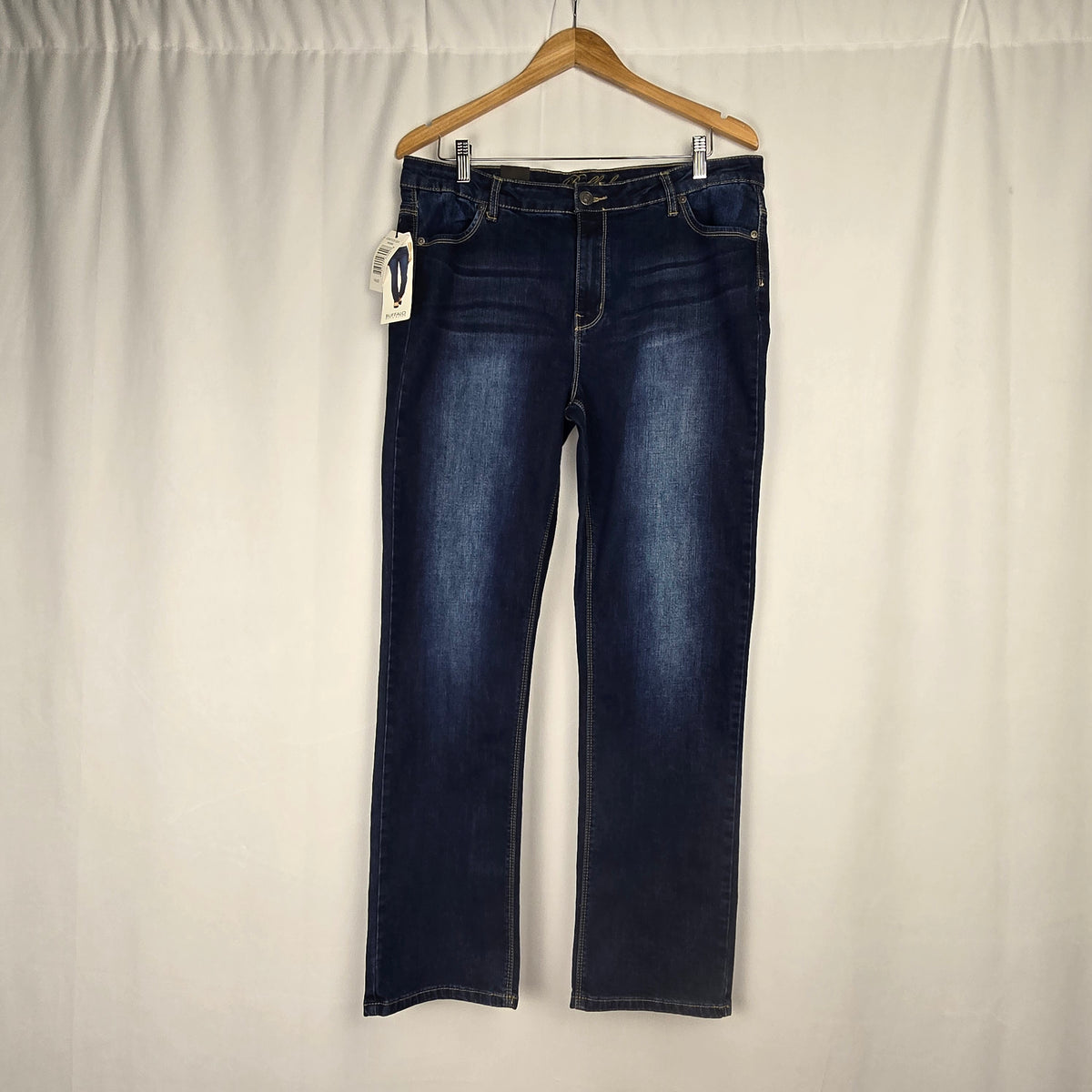 Buffalo David Bitton Misha Mid-Rise Straight Leg Jeans | Size 14x30 | NWT
