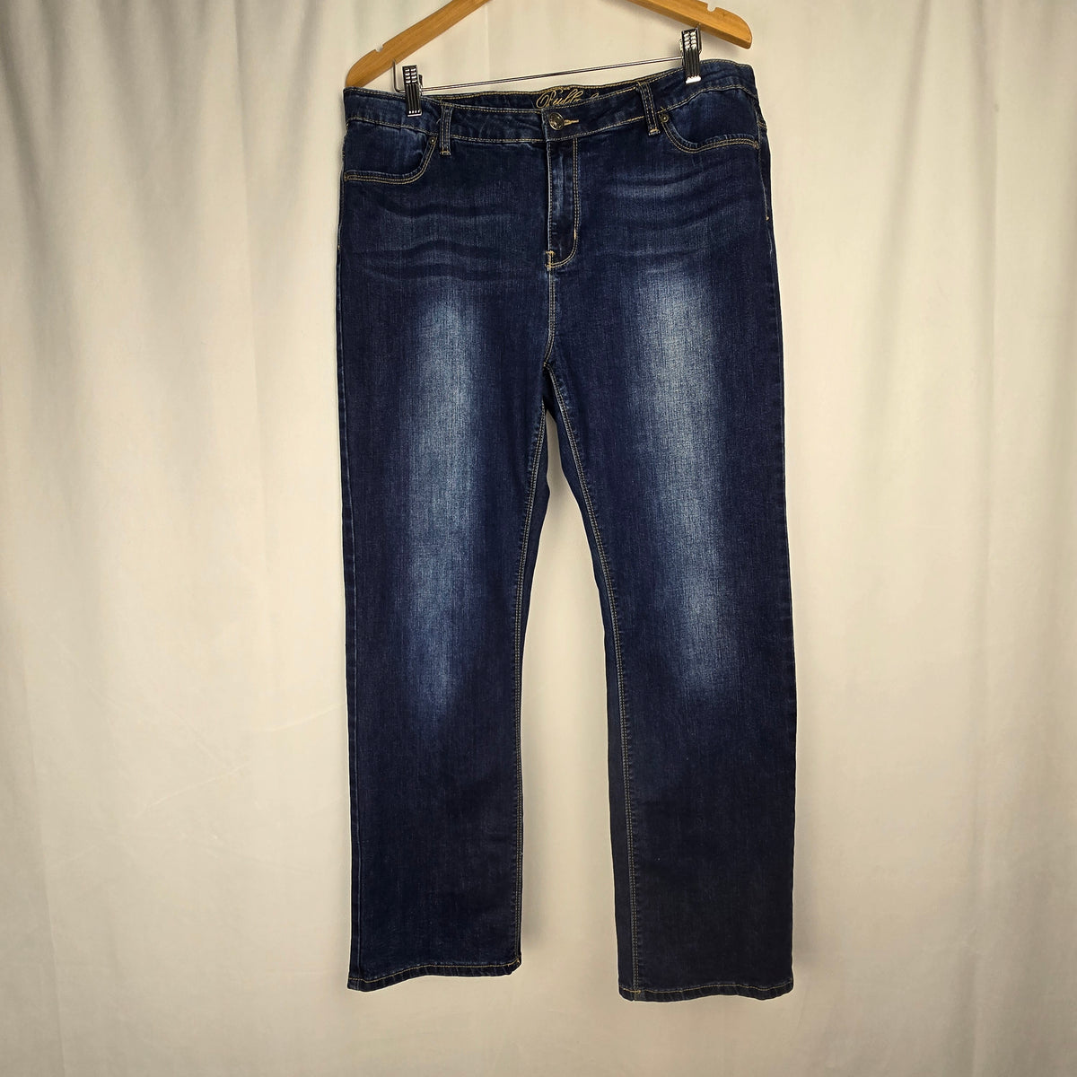 Buffalo David Bitton Misha Mid-Rise Straight Leg Jeans | Size 16x30
