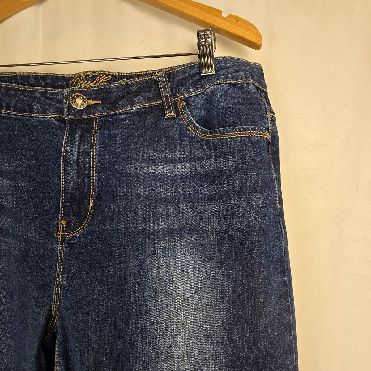 Buffalo David Bitton Misha Mid-Rise Straight Leg Jeans | Size 16x30